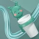 thumbnail image 2 of Juego de portavasos para cepillos de dientes con dibujos animados, vaso para enjuague bucal montado en la pared, vaso para enjuague bucal montado en la pared para niños, soporte para cepillos de, 2 of 5