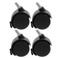 thumbnail image 6 of WRISTBIQUE Caster Replacement Wheel Furniture Mobility 4Pcs 1.5 Inches, 6 of 10