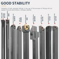 thumbnail image 2 of 3/8'' 10mm Indexable Lathe Turning Tool 27Pcs Kit- 9Pcs Metal Lathe Tools Holder Set with, 2 of 8