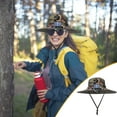 thumbnail image 1 of Xihbxyly Ofertas Del Prime Day de Hoy Sombrero de Pesca Al Aire En Ventilador Solar: Ventilador Multifuncional de Carga Solar y Usb, Sombrero En Pesca Grande Desmontable para Verano Al Aire Libre, So, 1 of 7
