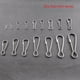 thumbnail image 1 of Una gran cantidad de hardware de hebilla Zhu Dan al por mayor Hebilla Zhu Dan Hebilla Zhu hebilla de cintura Hebilla de hierro 8 especificaciones de hebilla de acero inoxidable de hierro, 1 of 5
