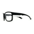 thumbnail image 3 of SA106 AP Z87+U6 Safety Lens Visor Horn Rim Magnifying Black Reading Glasses +2.0, 3 of 4