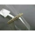 thumbnail image 3 of 2 Ct Round Cut Lab Created Diamond Half Eternity Wedding Band 14K Yellow Gold Plated 925 Silver, 3 of 4