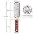 thumbnail image 2 of Makartt Callus Remover Foot File Coarse Foot Rasp Stainless Steel Colossal Foot Scrubber Salon Home Pedicure Foot Care Tool for Soft Feet, 2 of 8