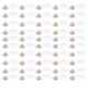 thumbnail image 3 of Exquisito Botón De Tachuela, Remache En Forma De Estrella Para Ahorrar Dinero, Para Bolsos De Cuero, Ropa, Cinturones, Equipaje ANGGREK Blanco, 3 of 8
