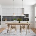thumbnail image 3 of Modern Abstract Area Rug Carpet 5X7 Rugs for Living Room-Machine Washable Rugs for Bedroom Dining Room Living Room Rug Grey-Aesthetic Home Rug, 3 of 6