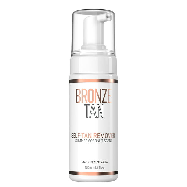 Bronze Tan Self Tan Remover for Full of Self Tanner or Bronzer - Summer Coconut Scent (150ML 5.1 fl oz) - Walmart.com