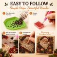thumbnail image 4 of DIY Christmas Pearl Art Kits, 5D Diamond Art Kits A20 | Cute Christmas Jesus Pearl Art Kit, 5D Diamond Painting for Adults, DIY Winter Wall Decor Xmas Gift, 4 of 6