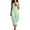 Green, variant on XuJwPNcy Summer Dresses for Women Breathable V Neck Maxi Dresses Sleeveless Striped Dress Thin Breathable Vacation Clothes