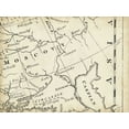 thumbnail image 2 of Jeffreys, T. 32x25 Gold Ornate Wood Framed with Double Matting Museum Art Print Titled - Map of Europe Grid VI, 2 of 4
