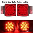 Trailer Lights Kit LED Night 12V Dot Certified Waterproof Tail Light