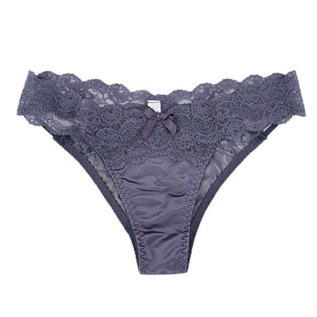 LARUYEKO Sexy Fashion Lace Lingerie Underwear Lace Pants Lace Low Waist Underwear Women s Cotton Underwear High Waisted Ladies Full Coverage Panties High-Cut Stretch Cool Underwear