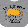 thumbnail image 4 of Inktastic I'm Just Here for the Tacos Cinco De Mayo Boys or Girls Baby Bib, 4 of 4