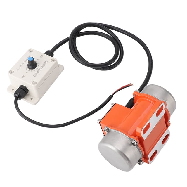 12V Vibration Motor, Aluminum Alloy, 4000RPM Adjustable Speed DC Concrete Vibrator for Equipment, Lightweight and Efficient , Easy Installation and Safe Usage,