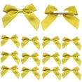 thumbnail image 6 of 50 Pcs 2.5" Gift Wrap Bows,Bows for Gift Wrapping,Elegant Small Mini Bows for Gift Wrapping,DIY Crafts,Party Decorations,Birthday,Wedding Decorations,Christmas,Gift Bags(Gold), 6 of 6