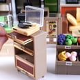 thumbnail image 4 of Accesorios para máquina de café en miniatura para casa de muñecas a escala 1:12, licuadora, exprimidor, modelo de aparato, muebles para muñecas, juguete de cocina en miniatura, 4 of 5