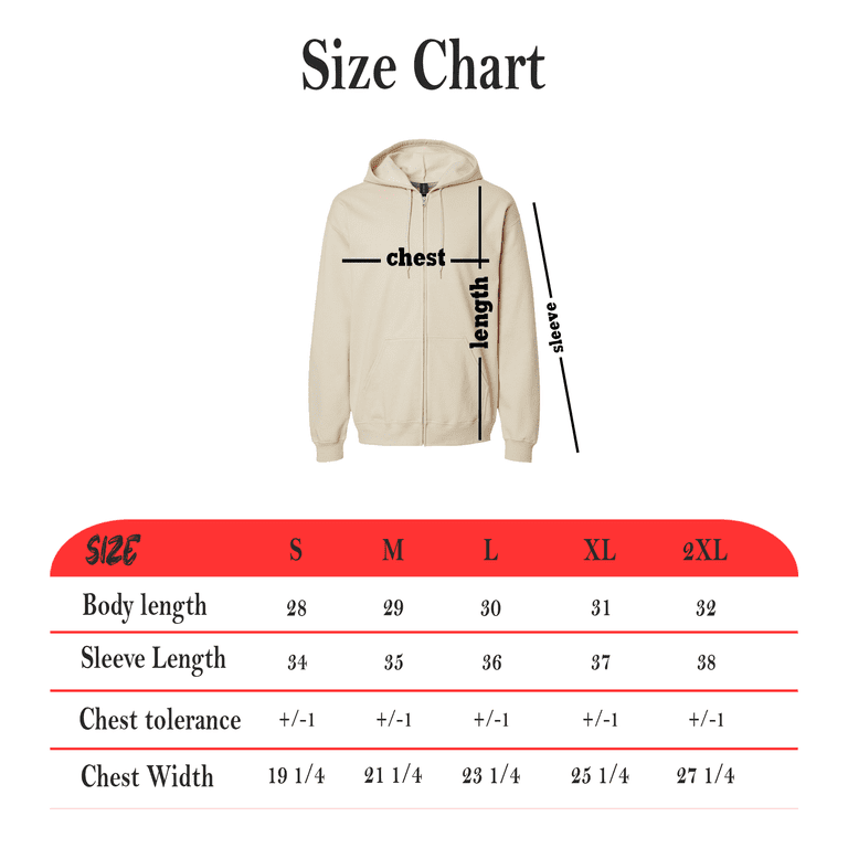 Gildan Softstyle Full-Zip Hoodie, Ring-Spun Cotton Midweight