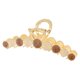 thumbnail image 1 of Clips de garra de cristal para el cabello, pinzas para el cabello antideslizantes para mujeres y niñas, para cabello grueso, sujeción fuerte para - Marrón beige Sunnimix Garra de pelo para mujer, 1 of 7