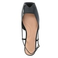 thumbnail image 4 of Time and Tru Women's Peep Toe Slingback Shoes, 4 of 6