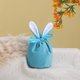 thumbnail image 1 of Cesta de Pascua encantadora, decoraciones de Pascua, bolsas de regalo de Pascua, bolsas de dulces con cordón y orejas de conejo de Pascua, bolsas de terciopelo para regalos de Pascua, decoración del, 1 of 4