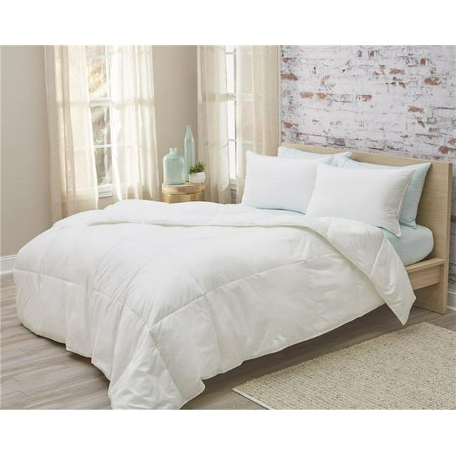 Couette Alternative de Poids Toutes Saisons, Blanc - Taille Jumeau
