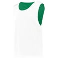thumbnail image 6 of ASI 9718.340.XL Youth Mesh Reversible Pinnie Top, Kelly & White - Extra Large, 6 of 6