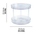 thumbnail image 2 of Multifunctional Rotating Storage Rack Organizer For Kitchen And Bathroom Turntable With Fruit Tray And Holder, 2 of 3