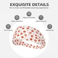 thumbnail image 3 of Pastry Headbands for Women Men, Workout Elastic Sweat Band for Yoga Running Cycling Gym Exercise Non Slip Head Bands for Women's Hair, 3 of 5