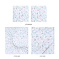 thumbnail image 6 of Your Zone Kids Soft Microfiber Sheet Set, Floral Butterfly, Full, 4 Pieces, Easy Care, 6 of 14