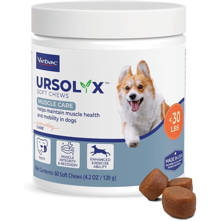 URSOLYX Soft Chews for Small Dogs 60 Count