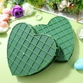 thumbnail image 2 of BESTONZON 2Pcs Floral Foam Disc Green Plastic Flower Mud Tray for Wedding Car Supplies DIY Decoration, 2 of 7