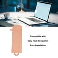 thumbnail image 3 of SSD Heatsink Thermal Shield, M.2 NVME 2280 SSD Heatsink Cover Replacement Precise Size Easy To Install With Support Bracket For M15 R5 M15 R6 Laptop For 026X1Y, 3 of 8