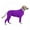 Purple, variant on Long Sleeves Bodysuit Jumpsuit for Dogs, E Collar Alternative for Recovery,Pet Post Surgery Suit