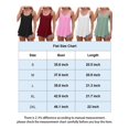 thumbnail image 2 of Deago Women's Flowy Tank Tops Loose Casual Summer Tops Sexy Spaghetti Strap Scoop Neck Sleeveless Tunic Camisoles (Wine Red, XL), 2 of 8