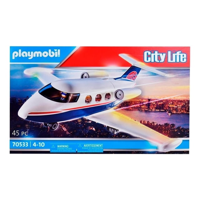 Jet Privado Playmobil City Life 45 Piezas
