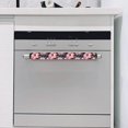 thumbnail image 4 of NETILGEN Pink Hibiscus Flower Refrigerator Door Handle Covers 2 PCS Set, Non-slip Kitchen Appliance Decorative Mat for Fridge Dishwashers Microwave Home Indoor Kitchen Decoration, 4 of 6