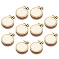 thumbnail image 5 of TABLZONE 10 Sets Miniature Embroidery Hoops Tiny Cross Stitch Frames DIY Mini Embroidery Rings Craft Supplies, 5 of 9