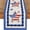 E, variant on Sktrjpolfis Patriotic Table Runner, 13x72 Inch Linen Fabric, US Pattern Table Decor for Independence Day & Home Dining