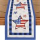 thumbnail image 1 of Nueva Bandera de Mesa Del Día de La Independencia con Patrón de Camión Enano Patriótico, Mantel, Decoración de Mesa, Bufanda de Tira, 1 of 4