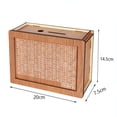 thumbnail image 3 of Boovnll Money Saving Box, Home Counter Wooden Piggys Bank Wooden Crafts Decorative Gift Wooden Piggys Bank with Counter Piggys Bank Non-Openable Piggys Bank Savings Goal, Savings Box, Money Box, 3 of 8