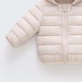 thumbnail image 4 of fatyb Toddler Winter Coat Baby Boys Girls Hooded Lightweight Quilted Jacket Full Zip Puffer Coat Outerwear, 4 of 5