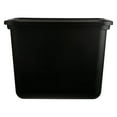 Mainstays 20 Gallon Latching Storage Container, Black Base and Lid