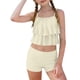 thumbnail image 5 of Niñas Trajes de Baño de Dos Piezas Tamaño 10-12 Verano Weiyi Impresión Traje de Baño de Playa con Estampados Florales Set de Dos Piezas Shorts, 5 of 9