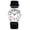 A, variant on Round Elastic Watch for Men and Women: Analog Quartz Wristwatch Large Arabic Numeral Dial Braided Rope Strap Calendar for Leisure Business Gift