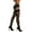 Black, variant on HNMKIU Elegant Women's Thigh High Stockings with Silicone Lace Top Semi-Sheer Nylon Pantyhose for a Secure Comfortable Fit White,One Size