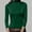 Green, variant on Turtleneck Undershirt for Women Comfortable Fleece Wrap Blouse Long Sleeve Slim Fit Pullover Underscrub Dressy Blouse