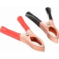 thumbnail image 2 of 2 pinzas de cocodrilo de 30 A, cable puente de 1 m para cargador de batería de coche, 12 V y 24 V, 2 of 5