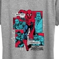 thumbnail image 3 of Spider-Man - Villian Comic Book Panels Short Sleeve Graphic T-Shirt, 3 of 5