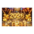 thumbnail image 1 of Huanglei Happy Years Eve 2026 Large Years 2026 NewYear Eve Banner Party Large Garages For Parties & Photography, 1 of 4