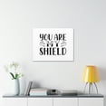thumbnail image 3 of Scripture Walls Psalm 28:7 You Are My Shield Bible Verse Canvas Christian Wall Art Ready to Hang Unframed, 3 of 18
